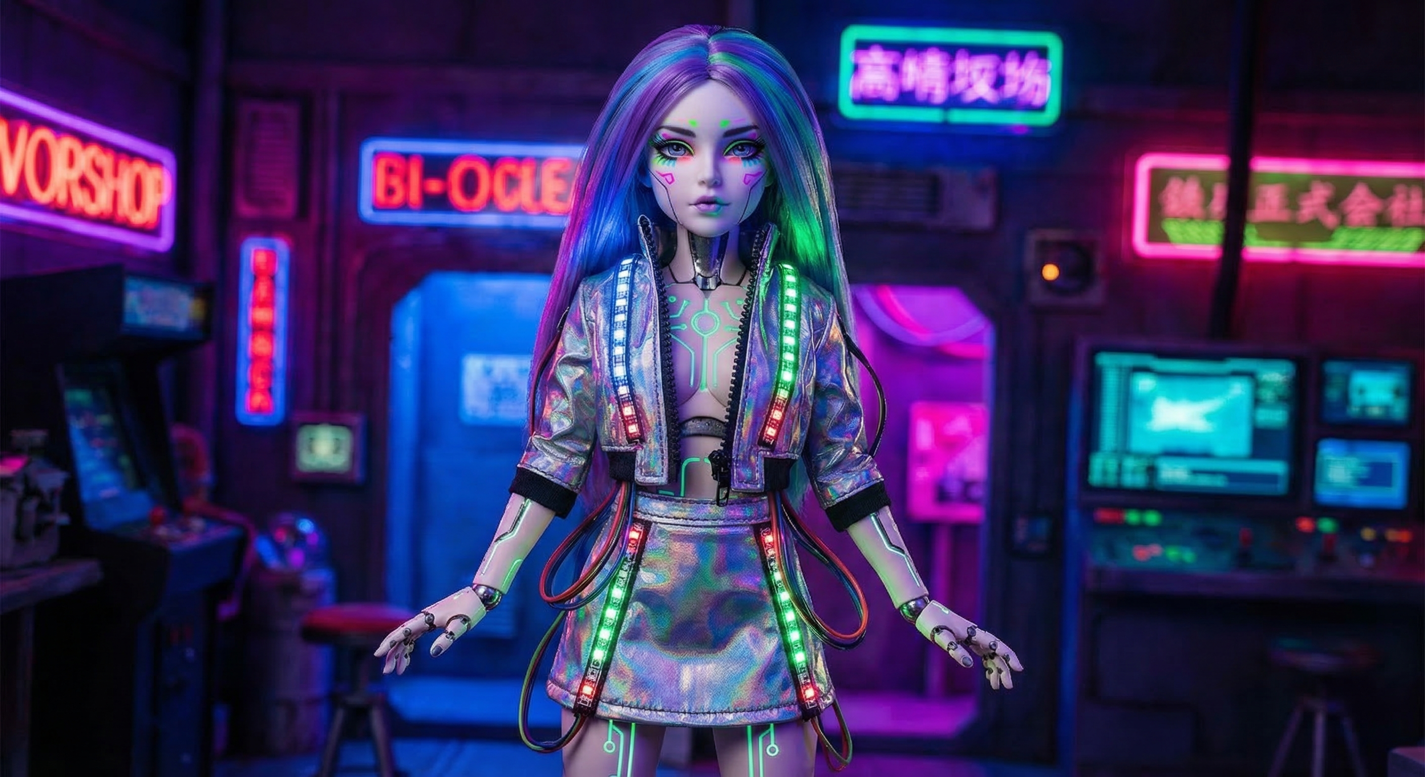 Cyberpunk Doll
